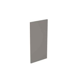 Kitchen Kit J-Pull 800mm Wall Cabinet End Panel Only - Super Gloss - Dust Grey - FKKJ0344