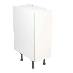 Kitchen Kit Value Slab 300mm Base Cabinet - Standard Matt - White - Flatpacked - FKKM1001