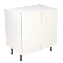 Kitchen Kit Value Slab 800mm Base Cabinet - Standard Matt - White - FKKM1036