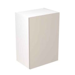 Kitchen Kit Value Slab 500mm Wall Cabinet - Standard Matt - Light Grey - Flatpacked - FKKM1213