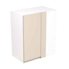 Kitchen Kit Rigid J-Pull 600mm Blind Corner Wall Cabinet - Super Gloss - Cashmere - Pre-Assembled - RKKJ0116