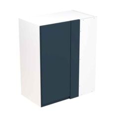 Kitchen Kit Rigid J-Pull 600mm Blind Corner Wall Cabinet - Ultra Matt - Indigo Blue - Pre-Assembled - RKKJ1316