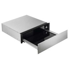 AEG KDE911424M 14cm Warming Drawer - Stainless Steel - Open Front Side View
