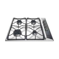 Hotpoint PAN 642 IX/H 60cm Gas Hob - Stainless Steel - Front Base View