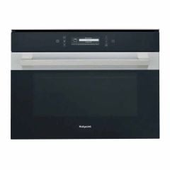 Hotpoint MP 996 IX H B/I Combi Microwave & Grill - Stainless Steel - Front Face Display