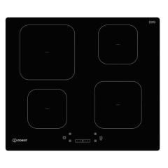 Indesit IS 83Q60 NE 60cm Induction Hob - Black - Flat Base Top View