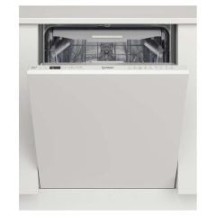 Indesit DIO 3T131 FE UK Fully Integrated 14 Place Dishwasher - Partially Open Front Top View