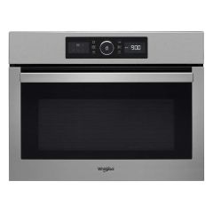 Whirlpool AMW 9615/IX UK BuiIt In Combi Microwave & Oven - St/Steel - Closed Front View