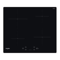 Whirlpool WS Q2160 NE 60cm Induction Hob - Black - Induction Zones Top View