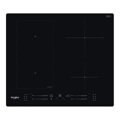 Whirlpool WL S7960 NE 60cm Induction Hob - Black - Induction Zones Top View