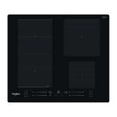 Whirlpool WF S0160 NE 60cm Induction Hob - Black - Four Heating Zones Top View