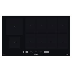 Whirlpool SMP 9010 C/NE/IXL 90cm Induction Hob - Black - Top Induction View