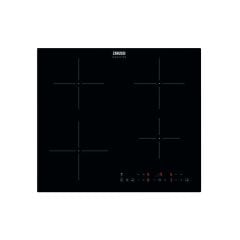 Zanussi ZITN643K 60cm Induction Hob - Black - Induction Zones And Control Panel Top View