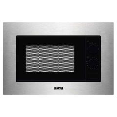 Zanussi ZMSN5SX B/I Framed Microwave - Stainless Steel - Front Display View