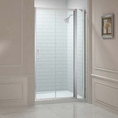 Merlyn 8 Series Sliding Shower Door and Inline Panel 1650mm+ Wide - 1640-1700mm - M88261P2H