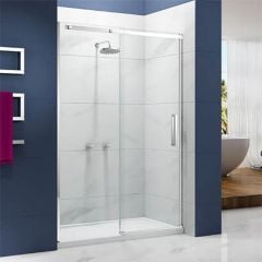 Merlyn Ionic Essence Frameless Sliding Shower Door 1400mm - A0104DH