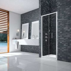 Merlyn Ionic Essence Framed Bifold Shower Door 760mm - DWH00B0