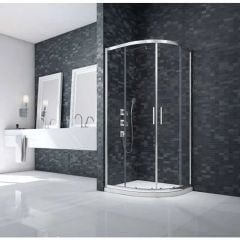 Merlyn Ionic Essence Framed 2 Door Quadrant Shower Enclosure 1000x1000mm - DWH02CH