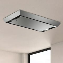 Neff N50 I95CAP6N1B 90cm Ceiling Cooker Hood - Stainless Steel - Lifestyle