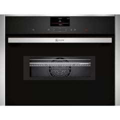Neff N90 C17MS32H0B Bulit In Compact Oven & Microwave with Home Connect - Stainless Steel - Clean