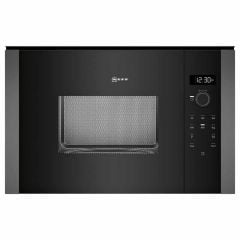 Neff N50 HLAWD23G0B Built-In Microwave - Graphite Grey - Front Face Display View