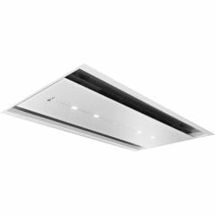 Neff N90 I97CPS8W5B 90cm Ceiling Cooker Hood - White - Mounted Front View
