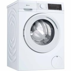 Neff VNA341U8GB Floor-Standing 8/5kg 1400rpm Washer Dryer - White - Front Side View