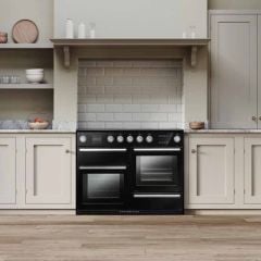 Rangemaster Nexus Steam 110 Induction Cooker - Black - Lifestyle
