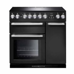 Rangemaster Nexus 90cm Induction Cooker - Charcoal Black - NEX90EICB/C