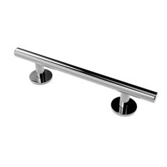 Nyma Style Luxury Straight Grab Rail With Concealed Fixings - 480mm - Polished Stainless Steel - 311448/SP