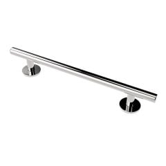 Nyma Style Luxury Straight Grab Rail With Concealed Fixings - 620mm - Satin Stainless Steel - 311462/SS