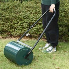 Outsunny Sand / Water Filled Lawn Roller 30L - Green - 845-021