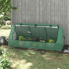 Outsunny Mini Greenhouse With Mesh Windows - Green - 845-770V00GN