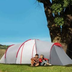 Outsunny 4 Man Tent - Grey - A20-287V01CG