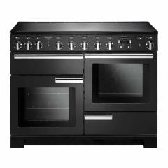 Rangemaster Professional Deluxe 110 Induction Cooker - Charcoal Black