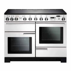 Rangemaster Professional Deluxe 110 Induction Cooker - White - PDL110EIWH/C