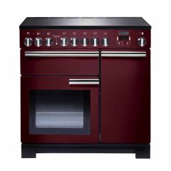 Rangemaster Professional Deluxe 90 Induction Cooker - Cranberry - PDL90EICY/C