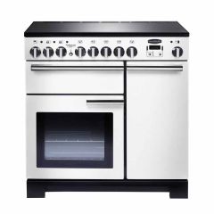 Rangemaster Professional Deluxe 90 Induction Cooker - White - PDL90EIWH/C