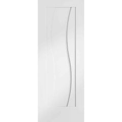 XL Joinery Florence Pre-Finished Fully Finished White Fire Door 1981x686x44mm - PFWFFLO27-FD