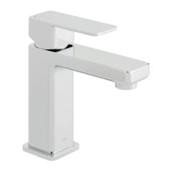 Vado Phase Mono Basin Mixer Smooth Bodied Single Lever Deck Mounted with Honeycomb Flow Regulator (no waste) - PHA-200F/SB-C/P