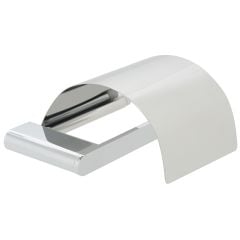 Vado Photon Covered Paper Holder Wall Mounted - Chrome - PHO-180A-C/P
