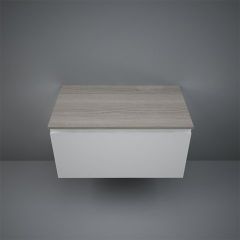 RAK Ceramics Plano 800mm Wood Worktop - Grey Elm - PLASL08146EGY