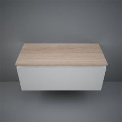 RAK Ceramics Plano 1000mm Wood Worktop - Scandinavian Oak - PLASL10146SOK