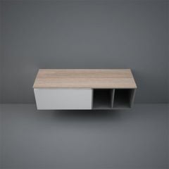 RAK Ceramics Plano 1400mm Wood Worktop - Scandinavian Oak - PLASL14146SOK