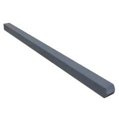 Rowlinson 6ft 3in Timber Fence Post 4" 90x90mm - Grey - POST190PG