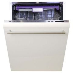 Prima+ F/I 14 Place Dishwasher - Rack Basket And Control Panel Open Top Display Front View