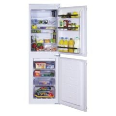 Prima+ 50/50 Frost Free Fridge Freezer - Organized Storage Shelves And Units Open Front View