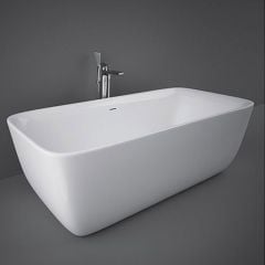 RAK Ceramics Contour 1800 x 800mm Freestanding Rectangle Bath - Beige - CONBT318080AWHA
