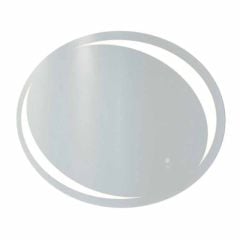 RAK Ceramics Hades LED Illuminated Oval Mirror With Demister 600x900mm - RAKHAD5001