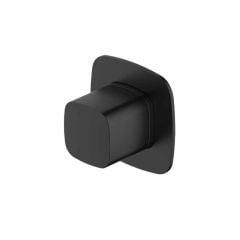 RAK Ceramics Petit Square Concealed Diverter Single Outlet - Matt Black - RAKPES3020-1B